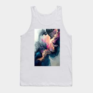 Vivid Vision - Abstract Alcohol Ink Resin Art Tank Top